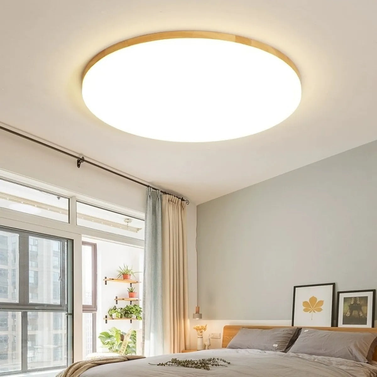 Atasha – Plafonnier LED ultra-fin