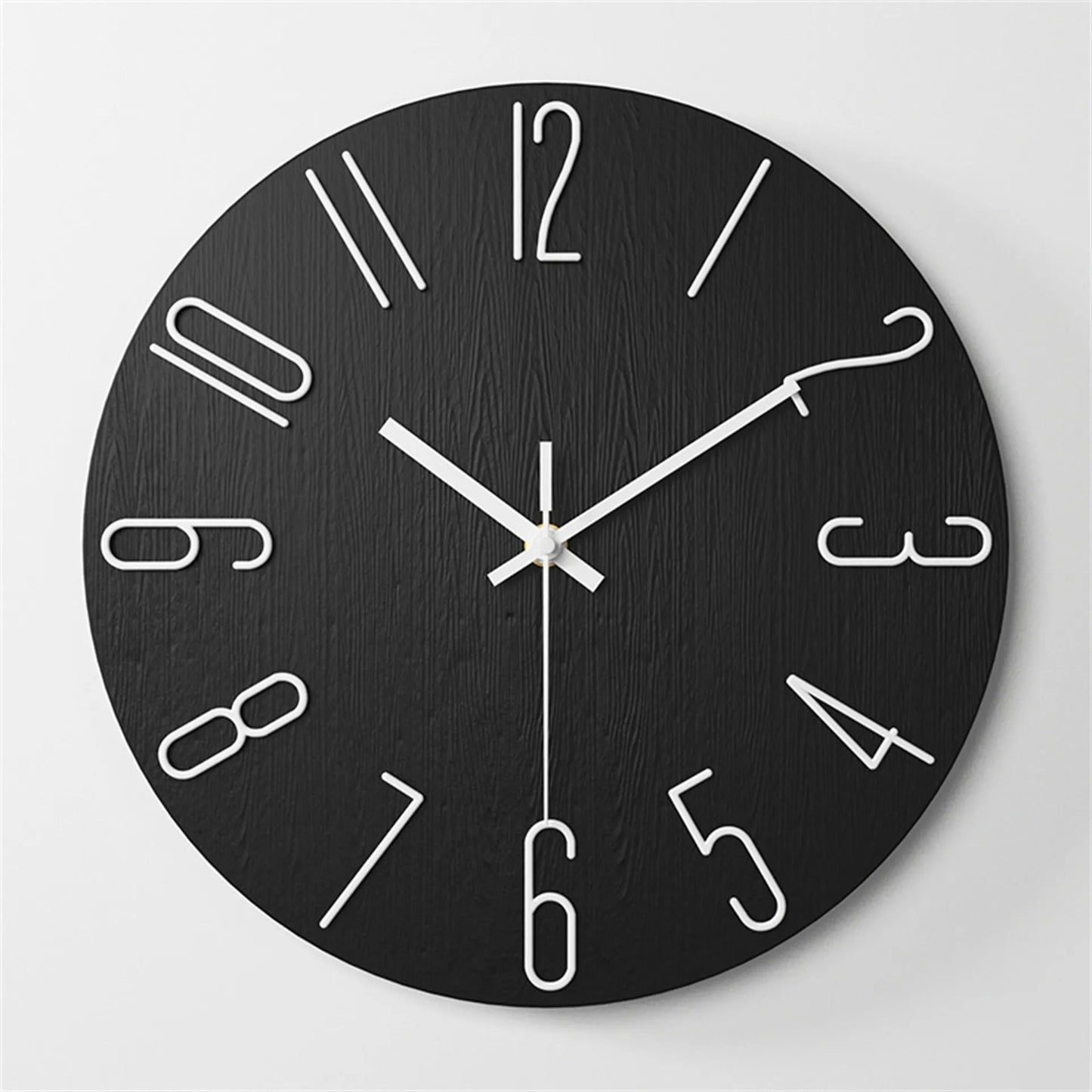 Lennox – Horloge murale simple de 12 pouces