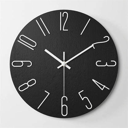 Lennox – Horloge murale simple de 12 pouces