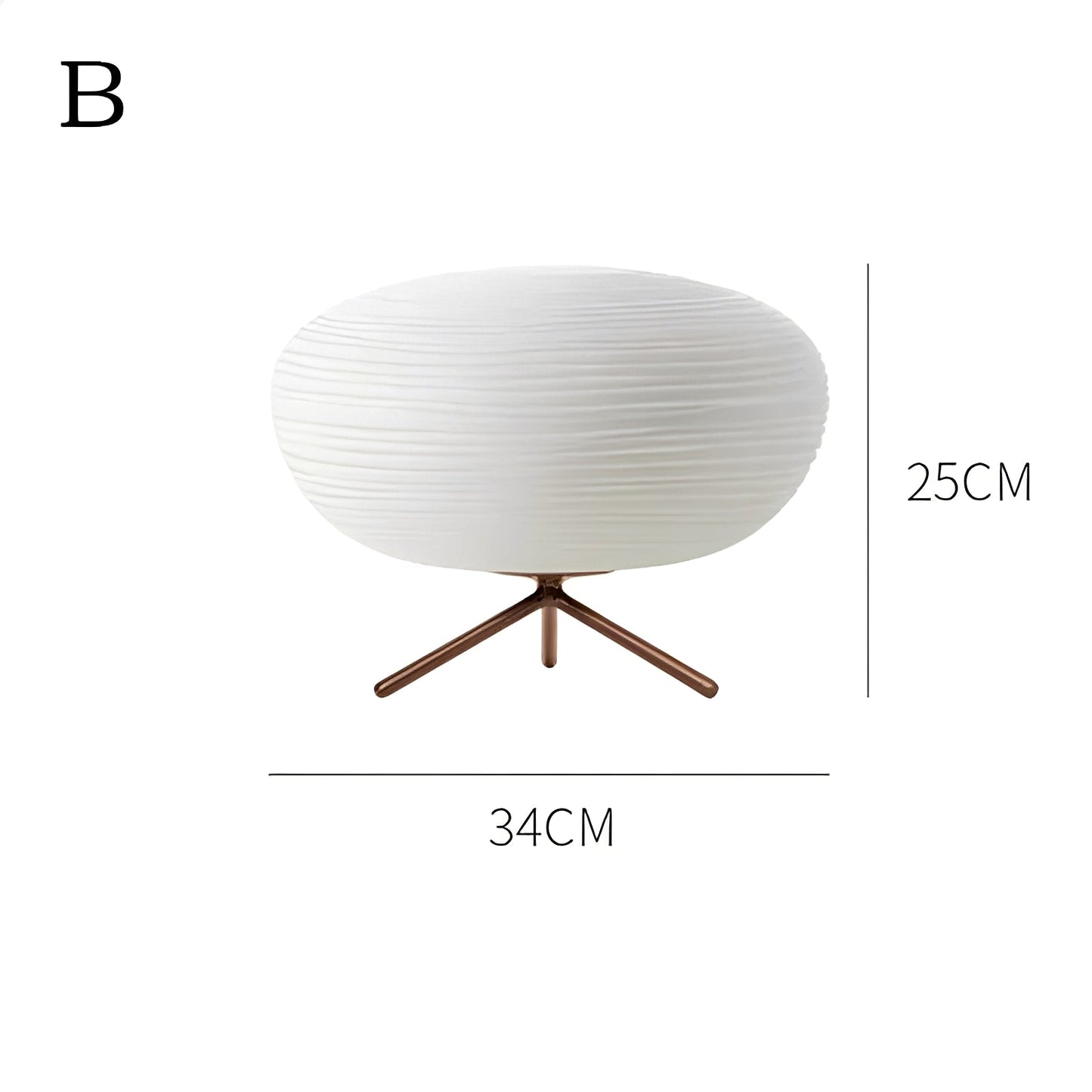 Leona – Lampe de Chevet Moderne en Verre
