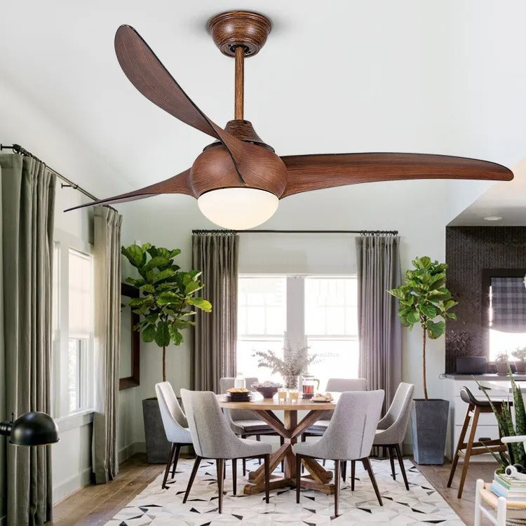 Elora – Lampe Ventilateur Designer Américain