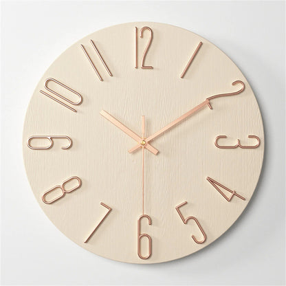 Lennox – Horloge murale simple de 12 pouces