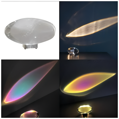 Aureon – Lampe de projection en cristal