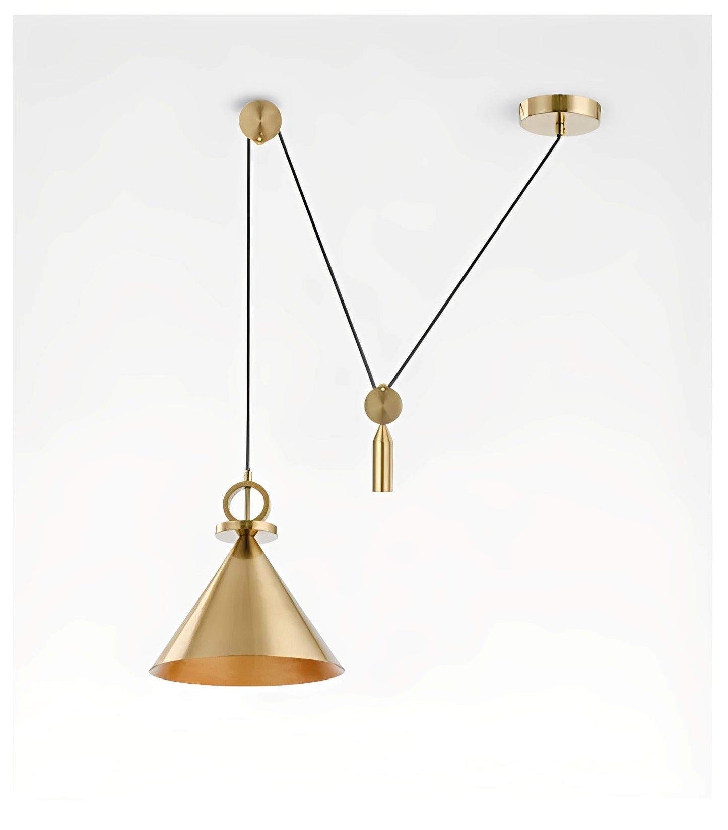 Ayaka – Lustre Réglable en Laiton