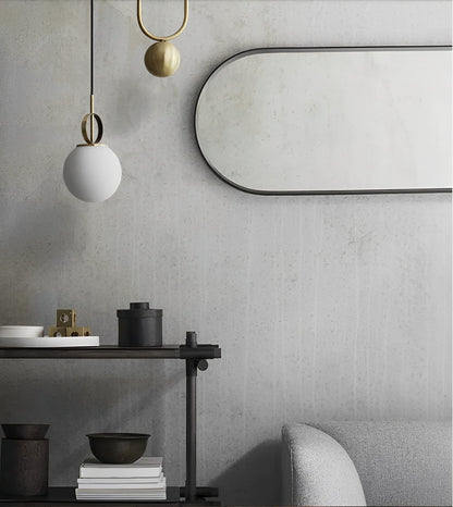 Vireo – Suspension en verre sphérique postmoderne