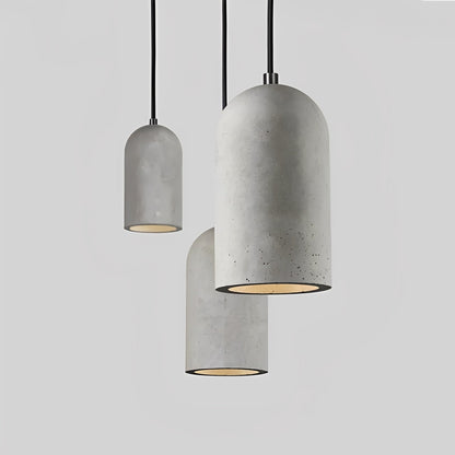 Vega – Lampe suspendue en béton rustique