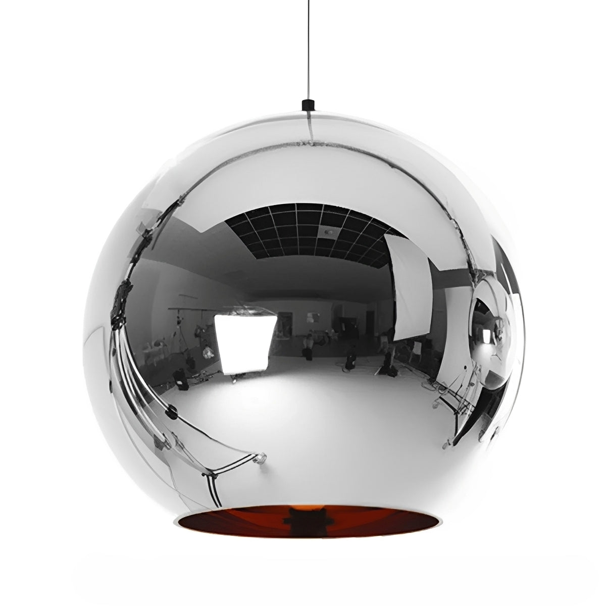 Silva – Suspension en verre ronde