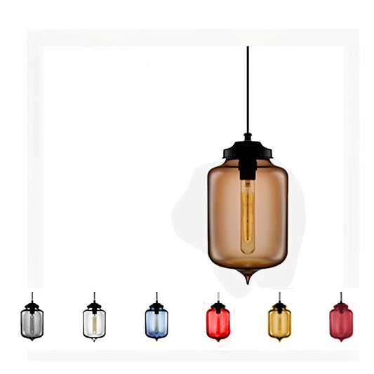 Lennart – Suspension en verre moderne