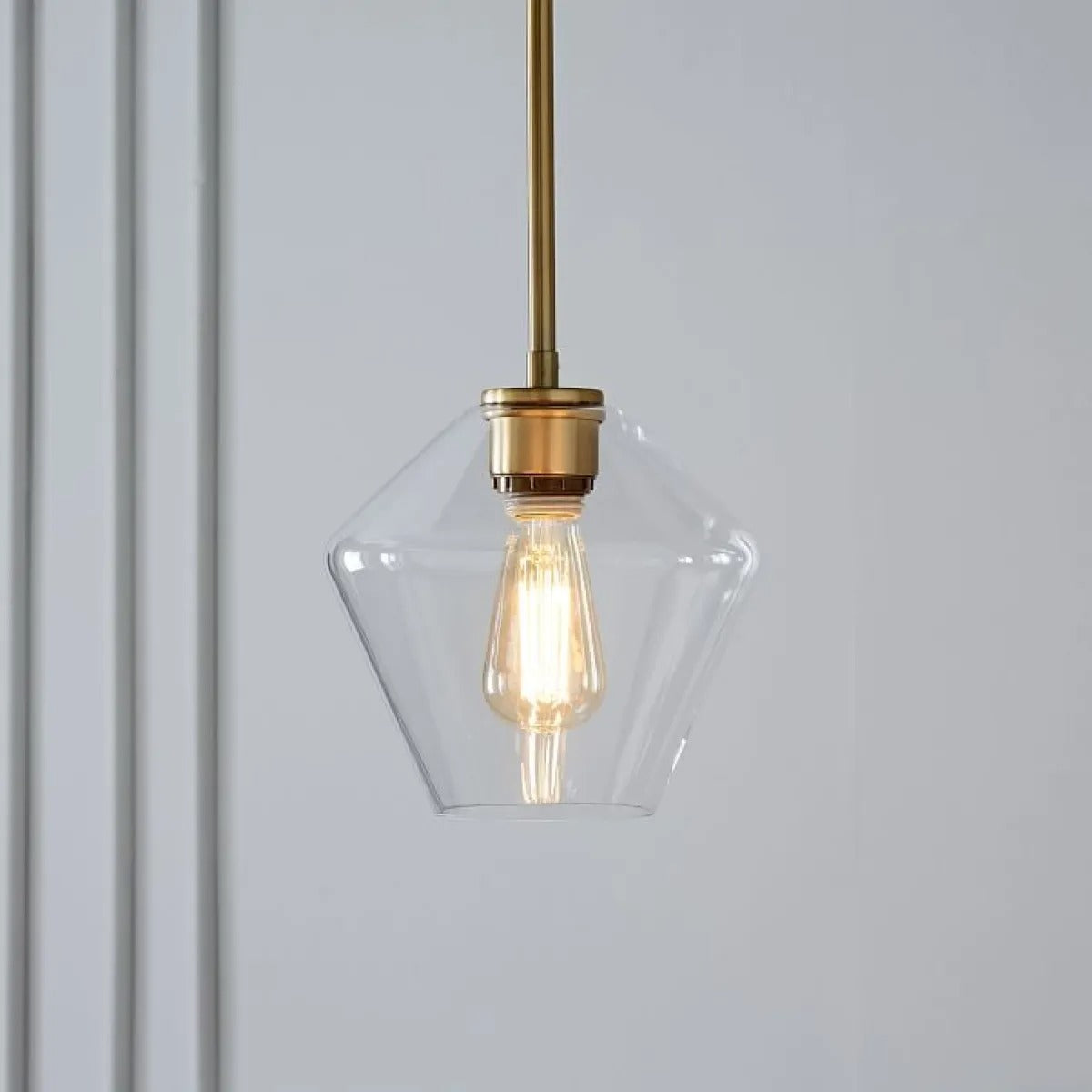 Avelin – Lampe Suspendue en Verre Nordique