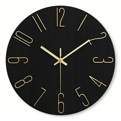 Lennox – Horloge murale simple de 12 pouces