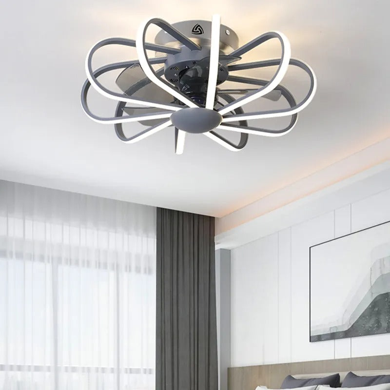 Nadia – Lampe de Ventilateur de Plafond Nordique