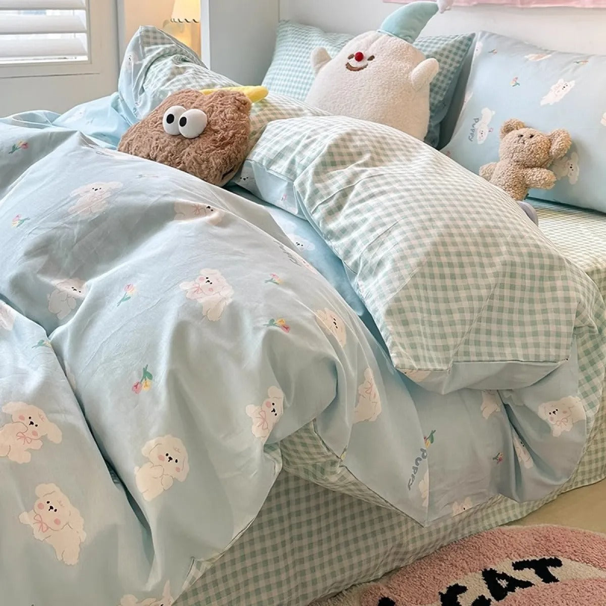 Bloom – Draps en coton à motifs floraux pour un sommeil réparateur