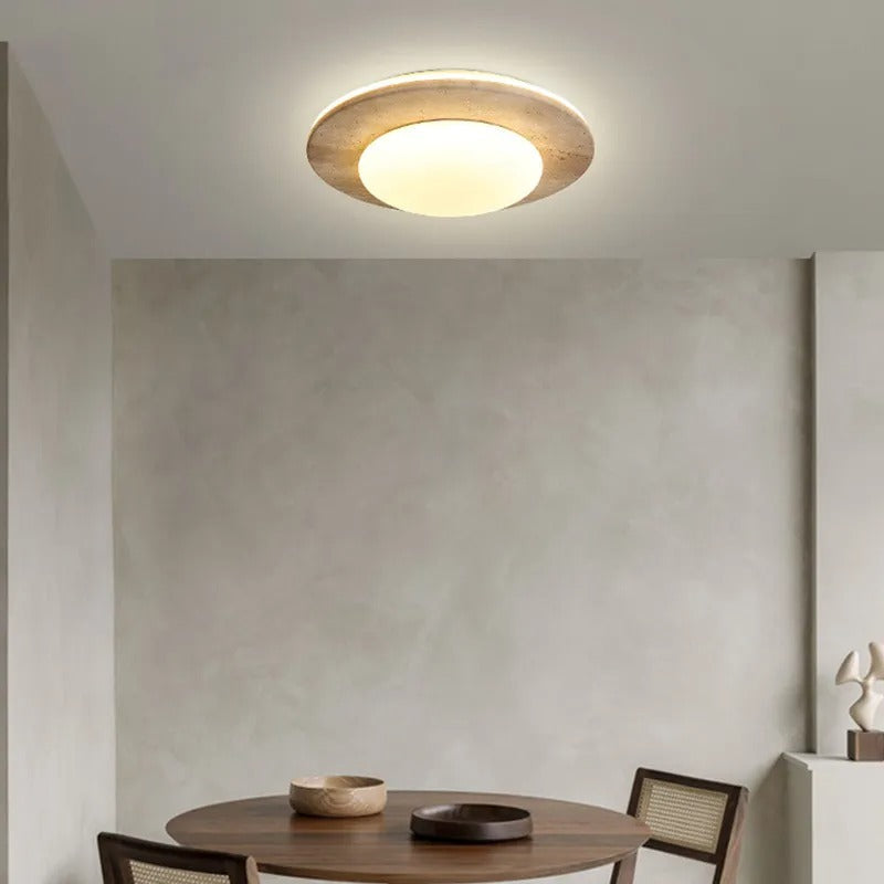 Aiko – Lampe de plafond japonaise en verre