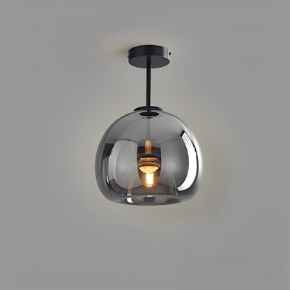 Max – Lampe suspendue en verre rond