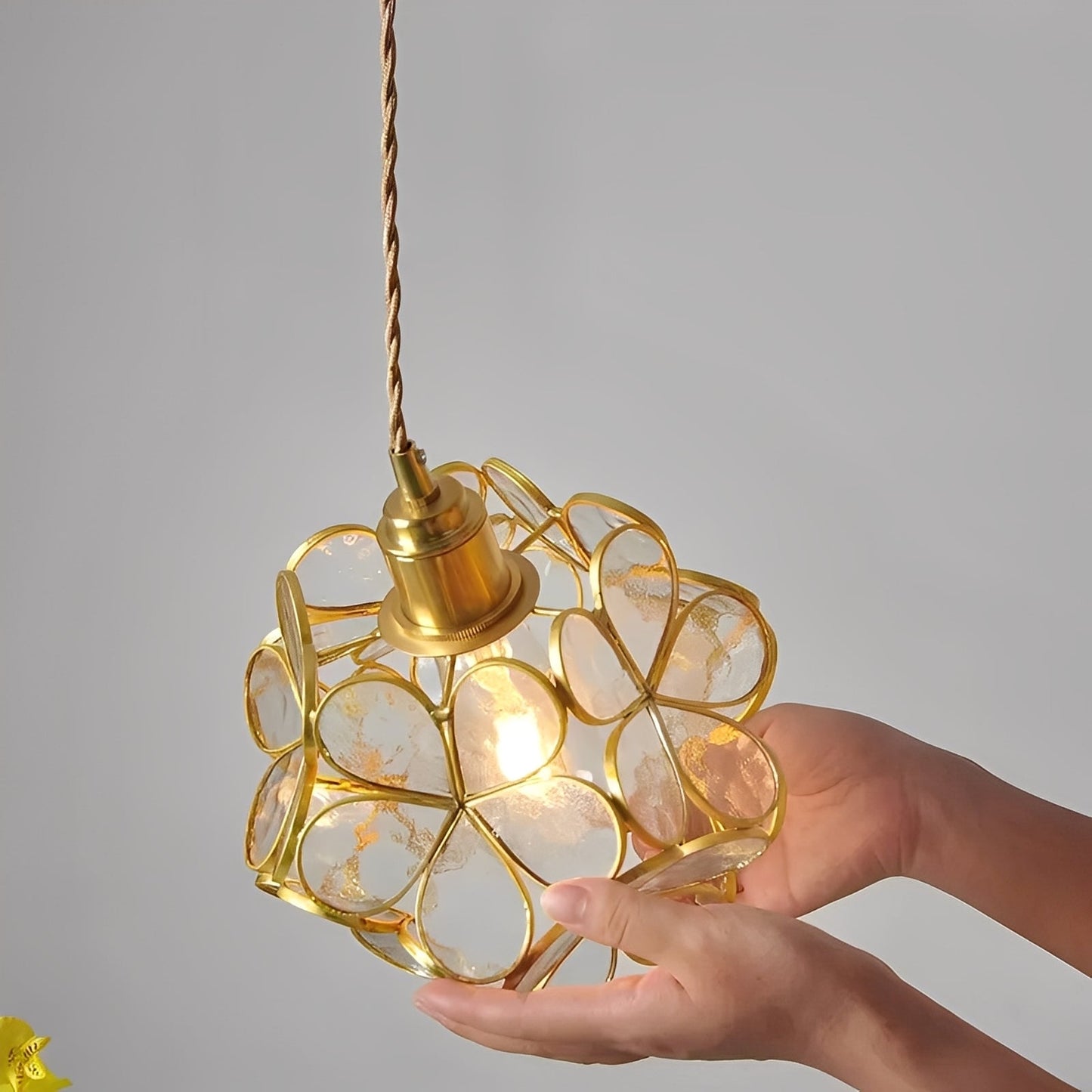 Floyem – Lampe Suspendue Fleurs Européennes