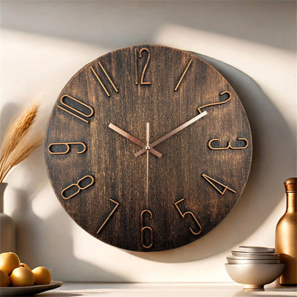 Lennox – Horloge murale simple de 12 pouces