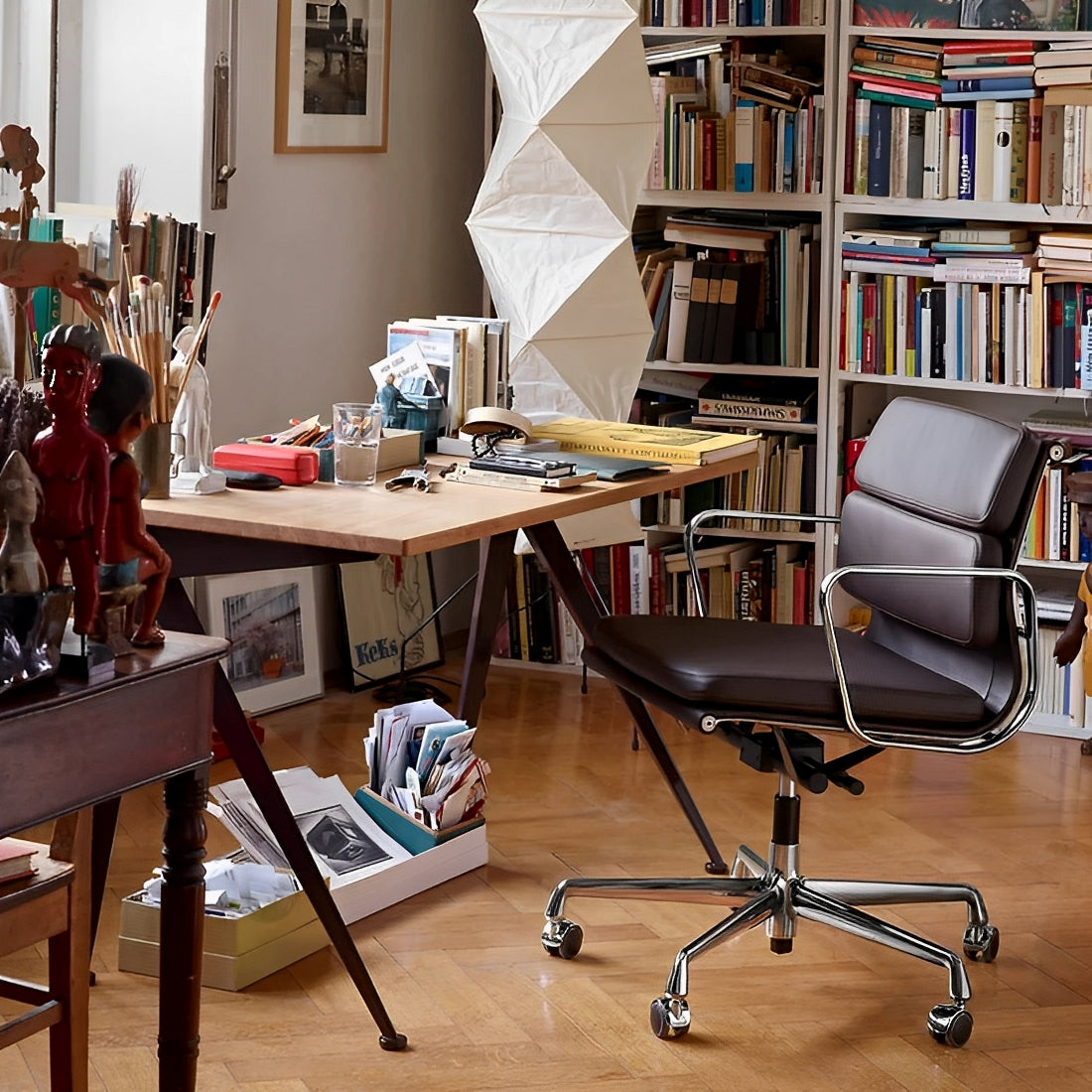 Asuka – Lampe Japonaise sur Pied avec Papier de Riz