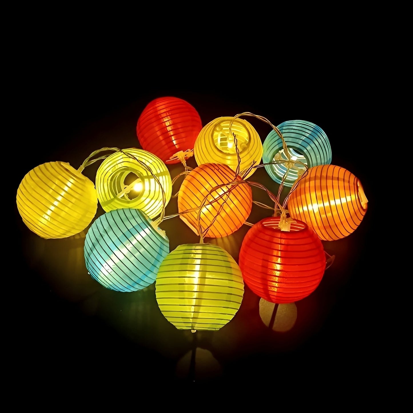 Nori – Guirlande Lumineuse Solaire Lanternes de Jardin