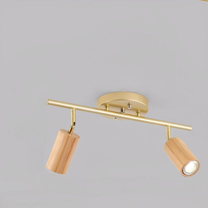 Nerea – Lampe de Plafond en Bois Moderne