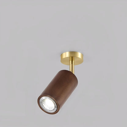 Nerea – Lampe de Plafond en Bois Moderne