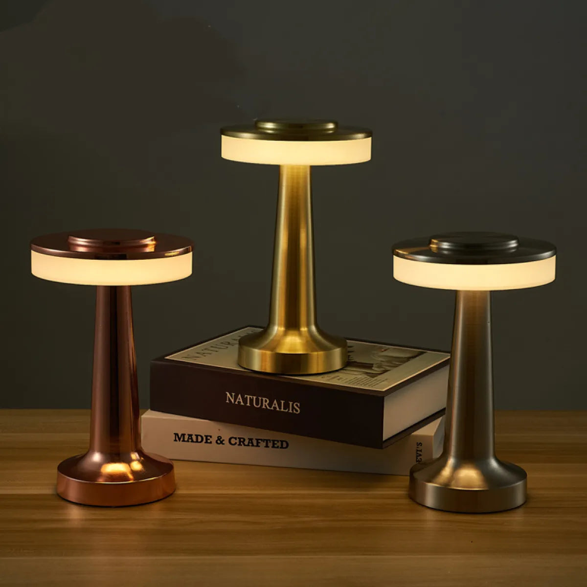 Doria – Lampe de table à batterie créative