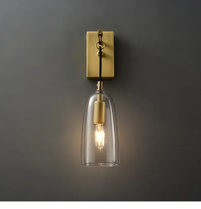 Lavio – Lampe murale en verre design
