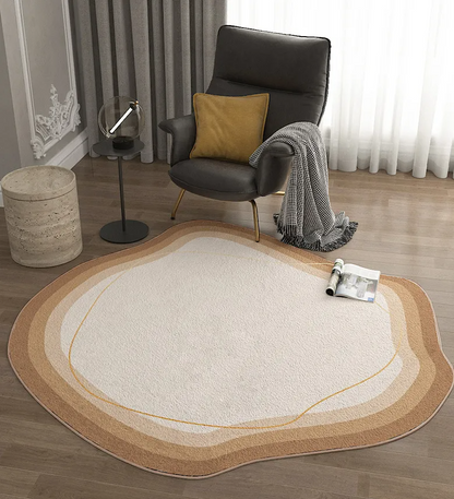 Ivara – Tapis en peluche géométrique