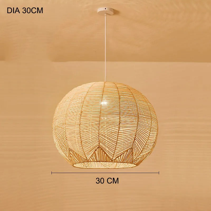 Aiko – Suspension en rotin Zen japonaise