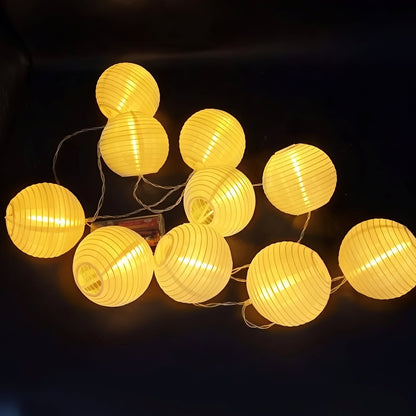 Nori – Guirlande Lumineuse Solaire Lanternes de Jardin
