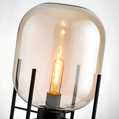 Alva – Lampe de Table en Verre Scandinave