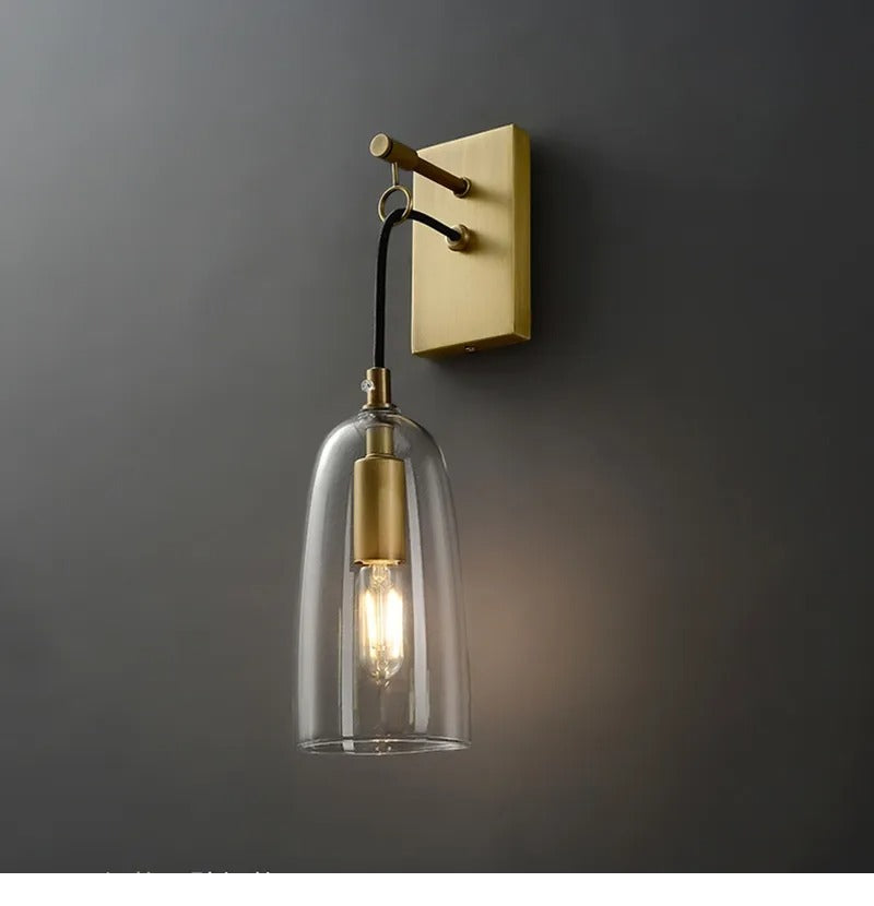 Lavio – Lampe murale en verre design