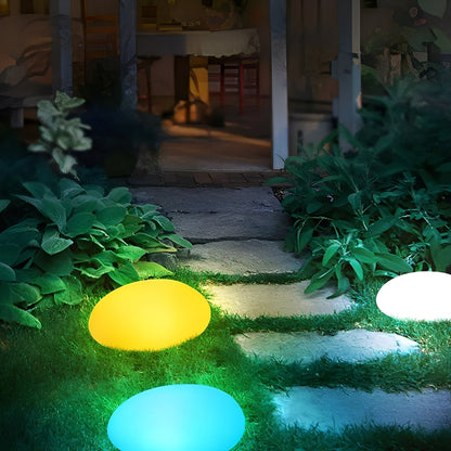 Sakura – Lampe de jardin solaire LED en pierre