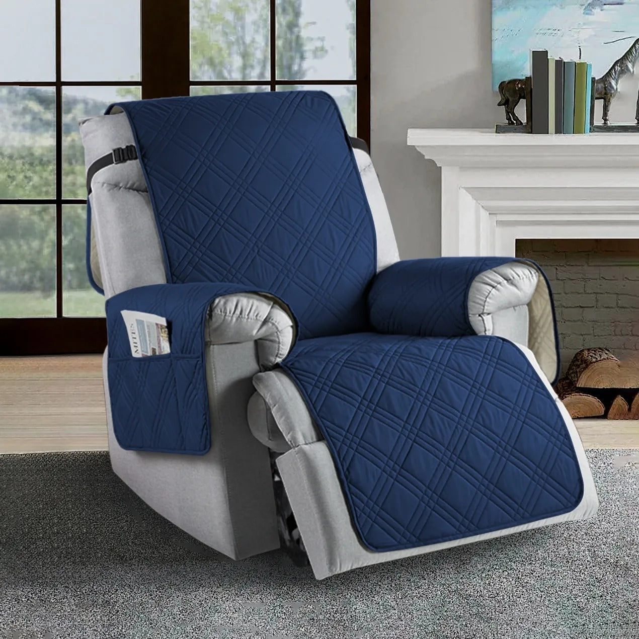 Chivas – Housse de coussin de sofa imperméable antidérapante