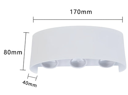Alva – Lampe murale LED imperméable
