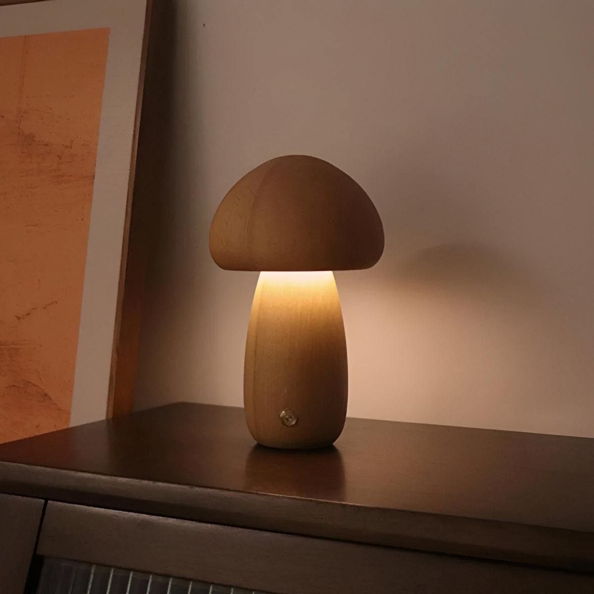 Finn – Veilleuse moderne en forme de champignon