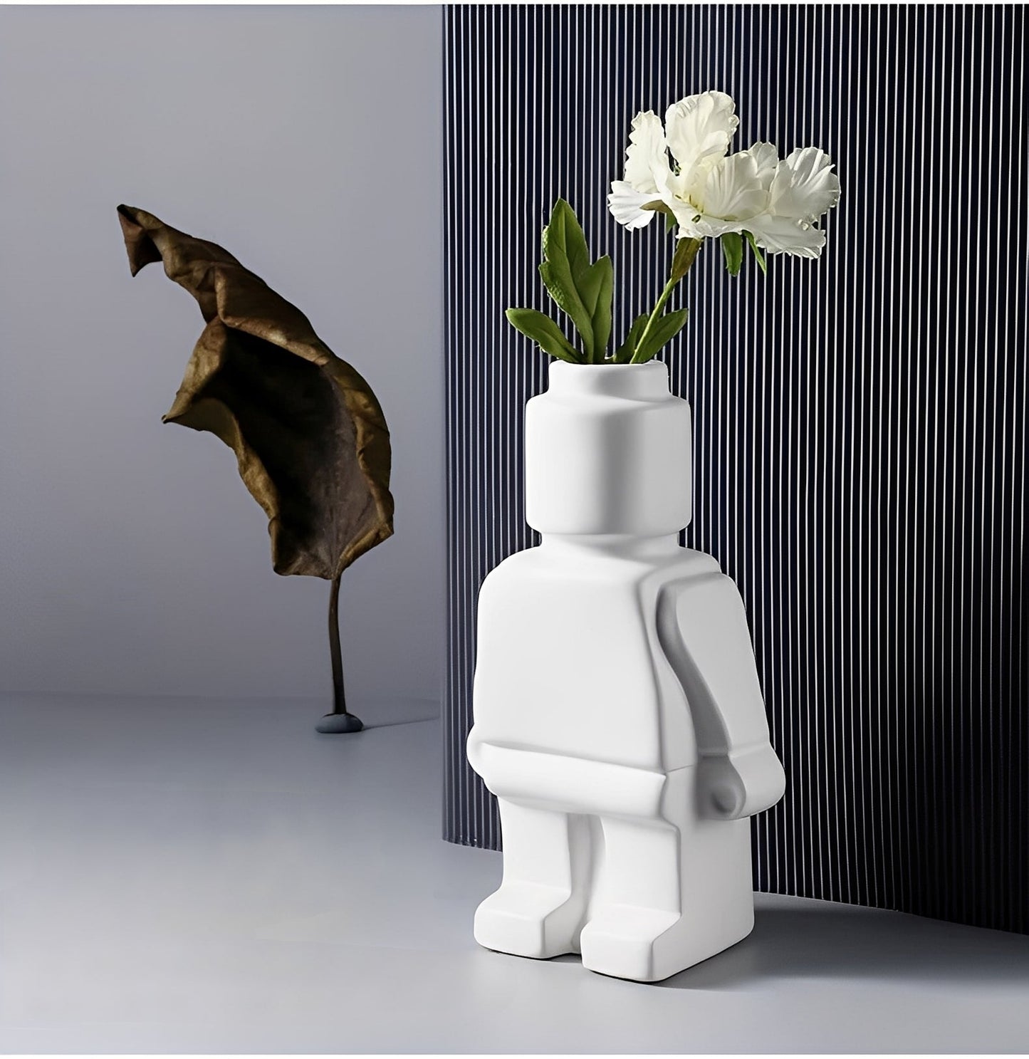 Romy – Vase décorative pour fleurs séchées