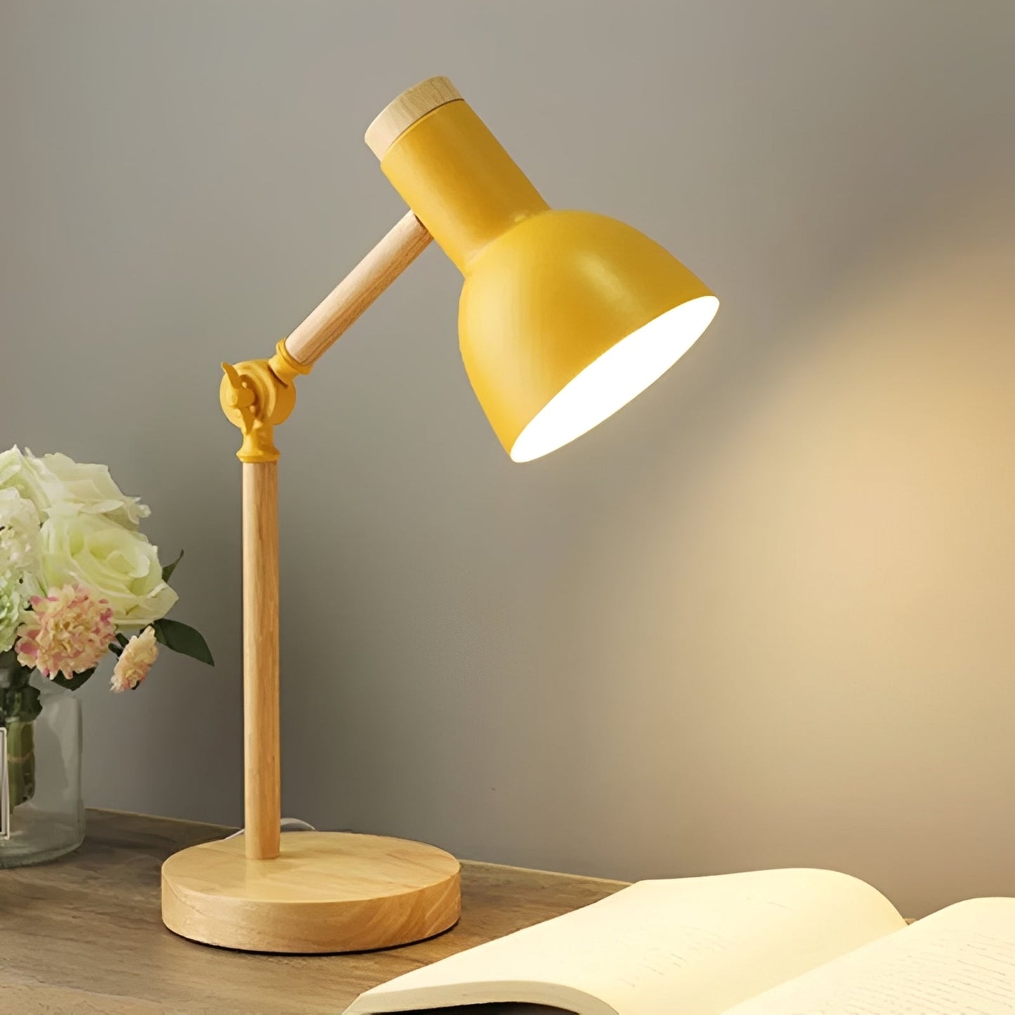 David – Lampe de Chevet Protection des Yeux Nordique