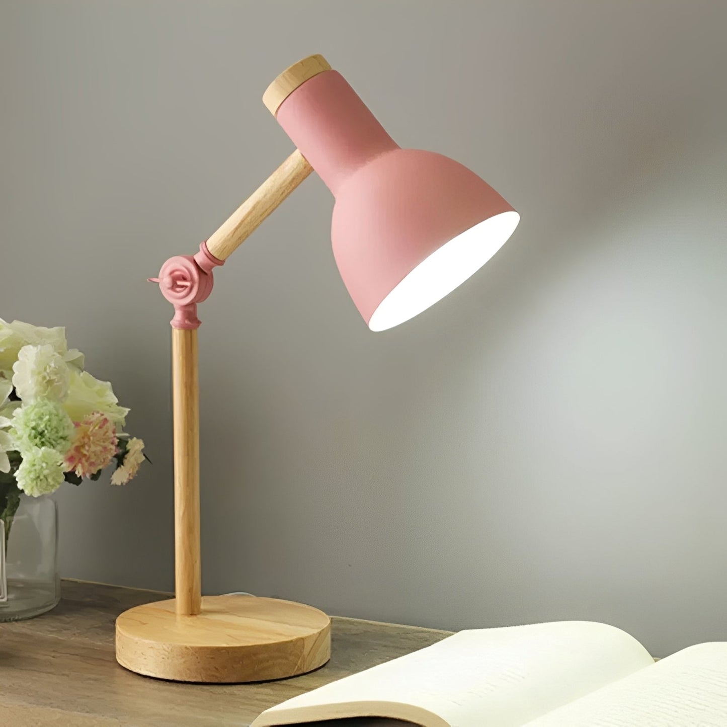 David – Lampe de Chevet Protection des Yeux Nordique