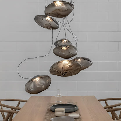 Dorian – Élégante Suspension en Verre LED