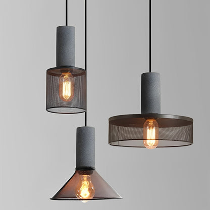Hudson – Suspension industrielle vintage