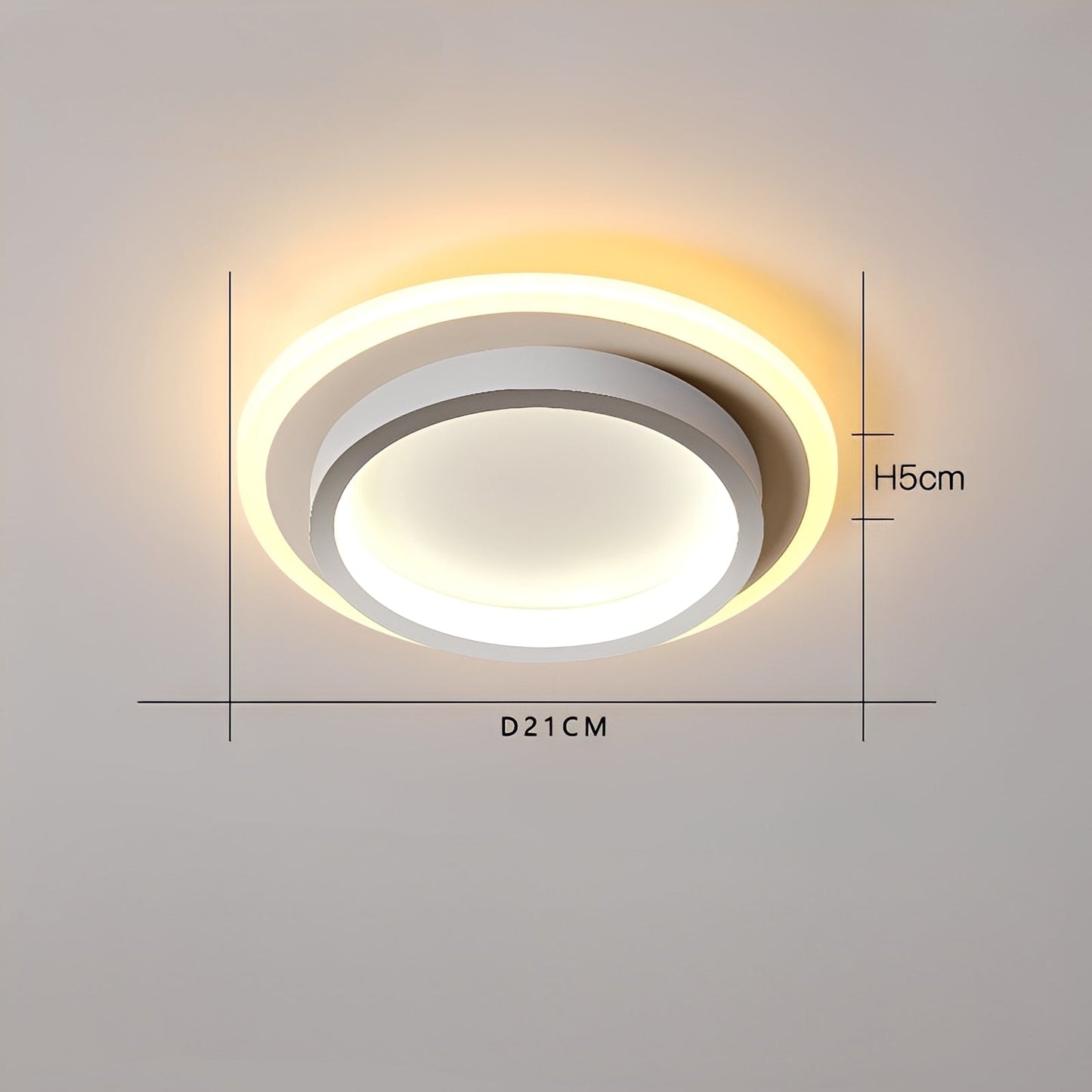 Tania – Lampe Plafond LED Minimaliste