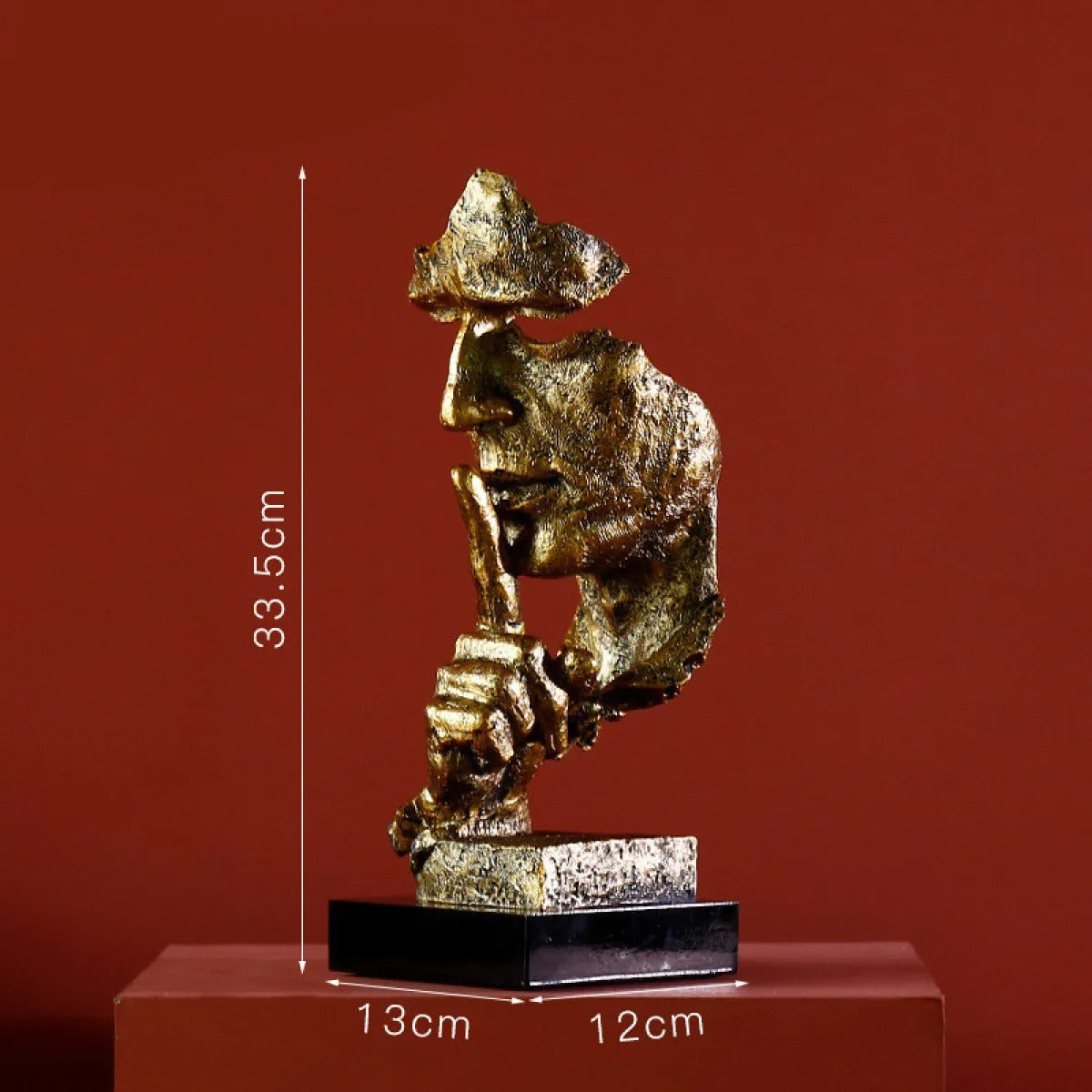 Roj – Figurine de décoration dorée