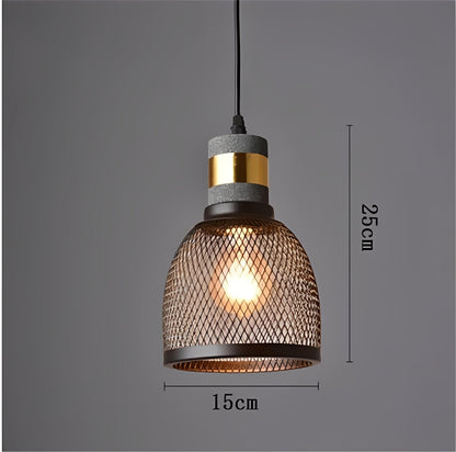Hudson – Suspension industrielle vintage