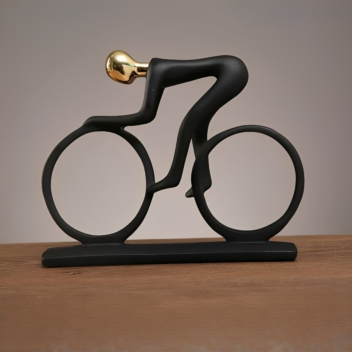 Lukas – Sculpture moderne de cycliste