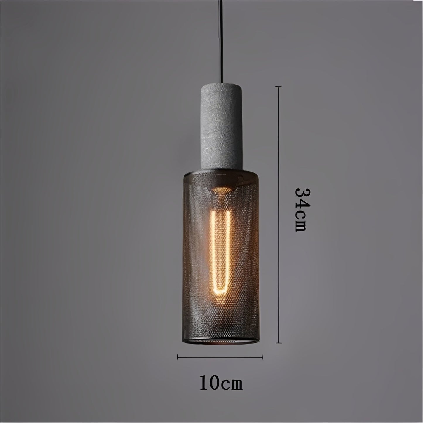 Hudson – Suspension industrielle vintage
