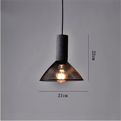Hudson – Suspension industrielle vintage