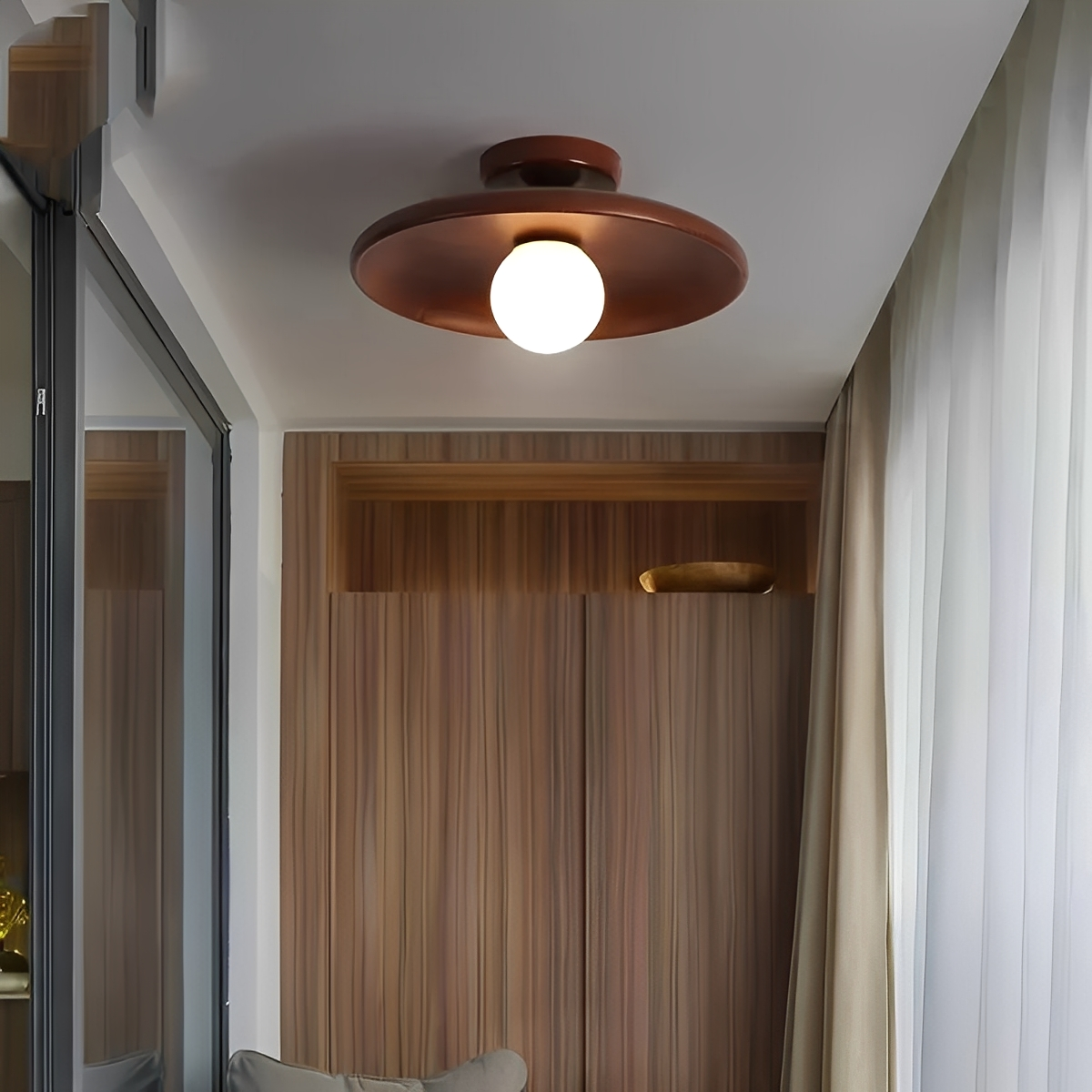 Aiko – Lampe de Plafond Mini-Rétro