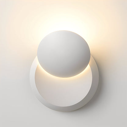 Luna – Applique Murale Éclipse Lunaire Rotative