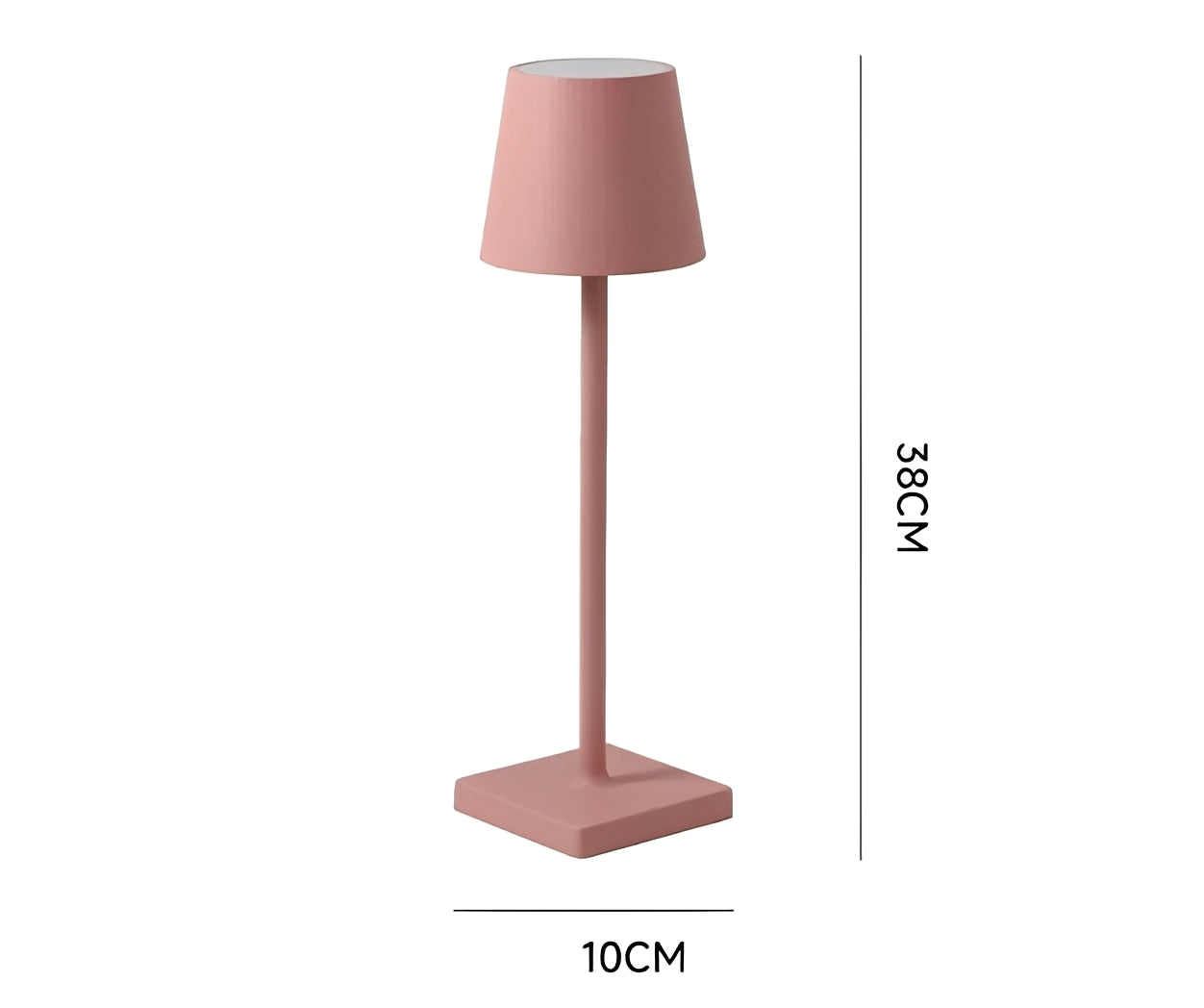 Isla – Lampe de table LED en aluminium rechargeable