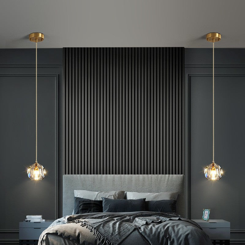 Jiren – Suspension LED élégante en cristal